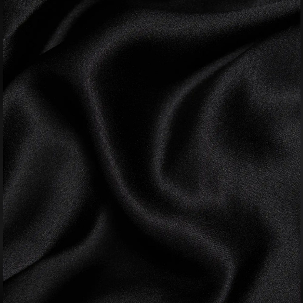 NEW RARE Amanda Uprichard BLACK Janeiro Silk Evening Gown Maxi Dress | Size Med - Picture 8 of 14